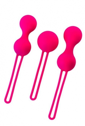 Censan Redvil Kegel Vajinal Top Seti Pembe 16,5 cm
